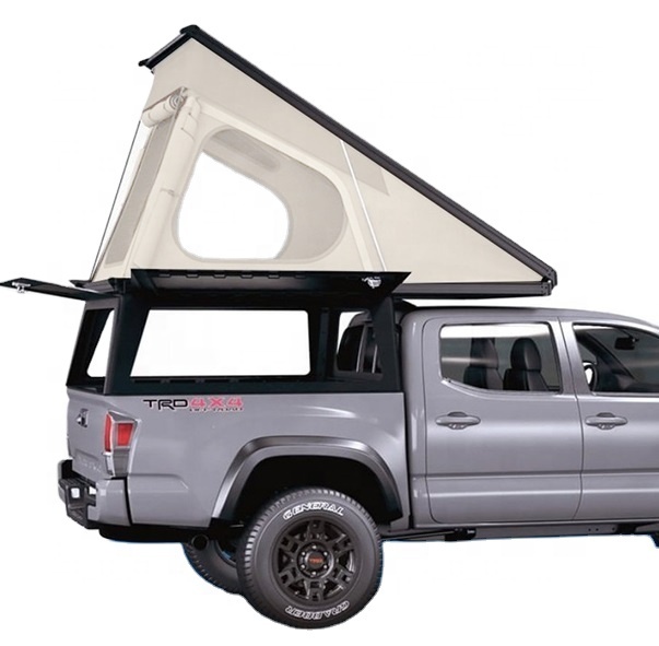 4X4 High Quality Pick up Truck With Topper Mounting Camper F150 Using Well of Aluminium Material