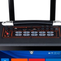 Altavoz Portátil con Pantalla Táctil LCD de 15 Pulgadas, Altavoz de Karaoke con Video para el Hogar, en Oferta