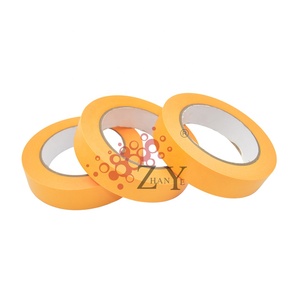 Prix de gros Qualité <span class=keywords><strong>110</strong></span> ± μ<span class=keywords><strong>m</strong></span> Epaisseur Orange Ruban de masquage pour peinture automobile Ruban de masquage pour auto Usage général - Product Image 2