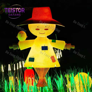 Luces LED 3D Personalizadas con Motivos de Rosas y Tulipanes para Paisajes Comerciales y Festivos - Product Image 3