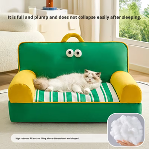 Factory Direct Sales Comfortable Durable Cute Cartoon <strong>Pet</strong> <strong>Beds</strong> with Big Eyes Comfortable Rest Nests for Living Rooms Bedrooms - Product Image 3