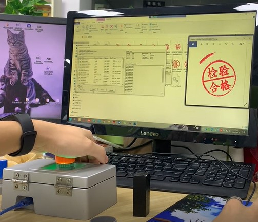 HFSecurity безбумажный регистратор, сканер цифр и отпечатков пальцев для подписания контракта/банков/страховой компании OS300Plus