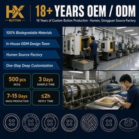 Kancing Kristal Bunga Oktagon Kustom dengan Batu Bentuk Air Mata untuk Mantel dan Jas OEM ODM Pabrik Berpengalaman 18 Tahun MOQ Rendah 500pcs