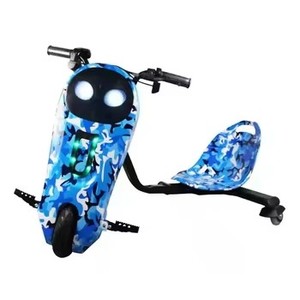 Patinete Eléctrico de Derrape de 8 Pulgadas y 250w 360 °   Kart Eléctrico Giratorio para Niños, Kart de Derrape Económico - Product Image 3