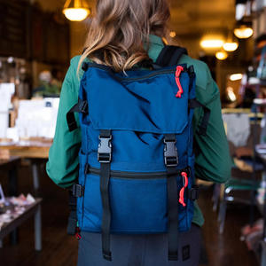 Factory Custom Sustainable Eco-friendly Fabric Mix Colors <b>Backpack</b> Durable Fashion <b>Women</b> Men Fashion <b>Travel</b> Laptop <b>Backpack</b> Bag - Product Image 6