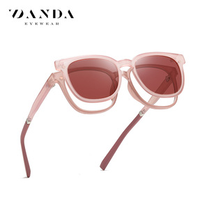 Gafas de sol redondas ZANDA CG7705 con gradiente polarizado UV400 unisex ligeras - Product Image 5