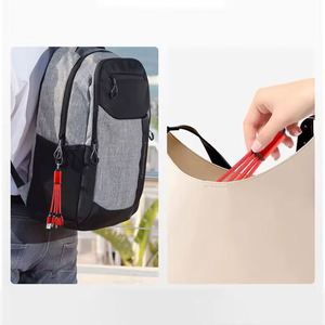 Custom Logo New <b>3</b> In1 <b>Usb</b> Charging Line Keychain Multi-Function Gift Customization Data <b>Cable</b> for Mobile Phone Power Bank - Product Image 5