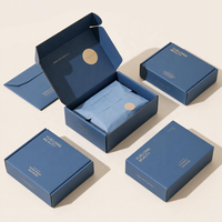 Boîte postale en carton ondulé personnalisée de grande taille, imprimée avec logo, pour emballage de chaussures