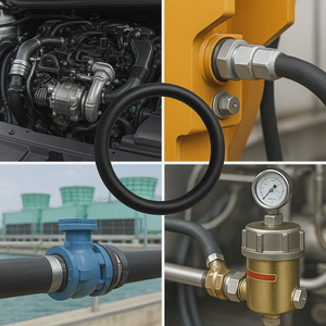 Professionale CS 2 2.5 3 3.5 4mm di Nitrile O-ring piatto Nbr Epdm Fkm Silicone 12mm X 3mm O anelli O-ring - Product Image 6