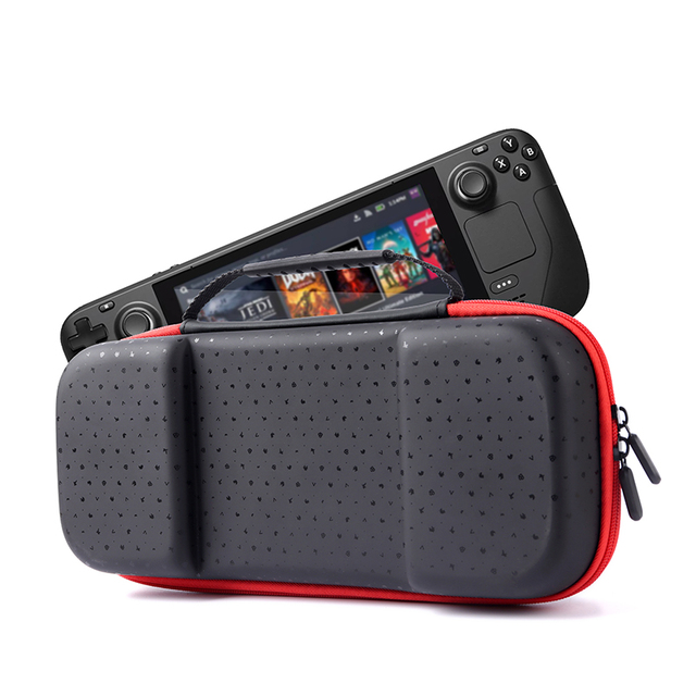 Steam Deck Console Carrying Bag - All-in-one Travel Bag