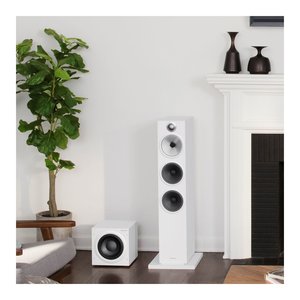 Subwoofer Bowers & Wilkins Asw608 blanc 20 cm 200W RMS filaire 33k ohms réponse en fréquence 23-140 Hz - Product Image 4
