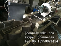 Cincin Air Kapasitas Tinggi Pemompa Panas Plastik Granulator Mesin Daur Ulang Pelletisasi untuk PE LDPE HDPE PP PS ABS