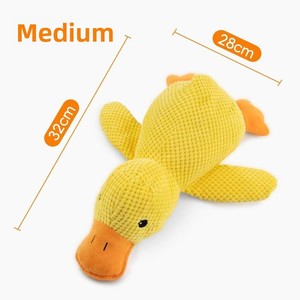 Giocattolo per <span class=keywords><strong>Cani</strong></span> a Forma di Anatra in Peluche - Resistente ai Morsi, Adatto per la Dentizione, con Suono, per <span class=keywords><strong>Cani</strong></span> di Piccola e <span class=keywords><strong>Media</strong></span> <span class=keywords><strong>Taglia</strong></span>, Compagno per il Sonno e Intrattenimento - Product Image 3