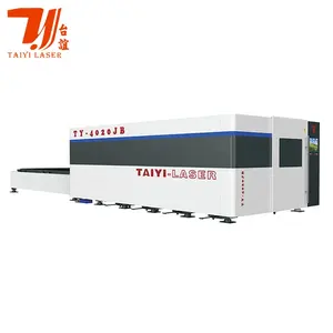 Máquina de corte a laser de fibra do aço inoxidável do carbono TY-4020JB 1500w cnc