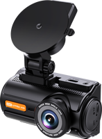 Caméra embarquée STARVIS 2 4K+2K à double objectif, écran 3,0 pouces, GPS, ADAS et Wi-Fi 5 GHz, enregistrement en boucle et en time-lapse, DVR