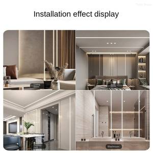 Hidden Linear <b>LED</b> <b>Bar</b> Lamp Intelligent Embedded Aluminum Alloy IP20 Rated Dimmable Multi-Color Temperature <b>Lighting</b> Residential - Product Image 5