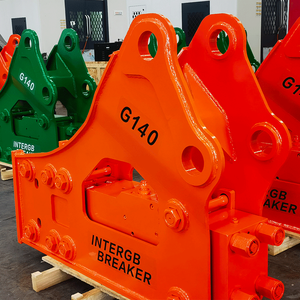 Martillo triturador de excavadora personalizable, cabezal triturador de minería de montaña hidráulica para industrias de construcción - Product Image 2