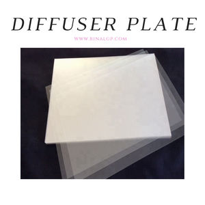 Panneau diffuseur RINA TECH PS 1,2 mm, taille personnalisée, double face lisse, 60 % de transmission pour affichage de contrôle industriel - Product Image 6