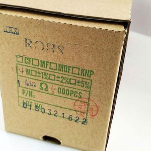Whole -Sale CF1/4W-1Mohm5% T52 1/4W Resistors Carbon Film Resistors 1Mohm 5% 1/4W - Product Image 1