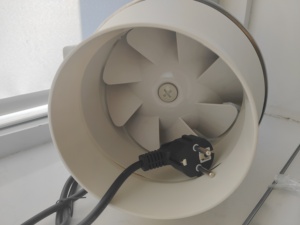 Ventilateur <span class=keywords><strong>extracteur</strong></span> de refroidissement de conduit 220V 100mm 50W <span class=keywords><strong>avec</strong></span> <span class=keywords><strong>prise</strong></span> européenne, ventilateur mural électrique AC/DC 6 pouces - Product Image 6