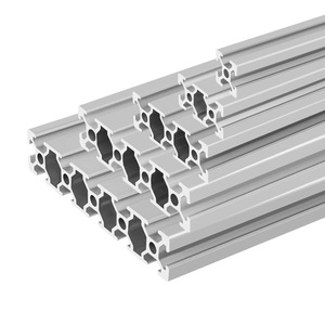 European Standard 20V Aluminum Profiles 6063-T5 6000 Series Extrusion For Automation And DIY Projects - Product Image 1