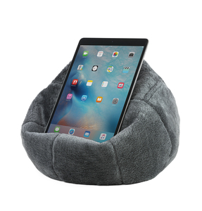 Mini bolsa de frijol de piel sintética moderna, soporte para teléfono, muebles de cuero de tamaño personalizado para el hogar, sala de estar y uso de iPad - Product Image 1