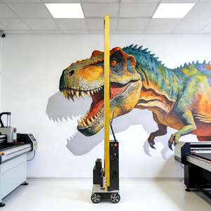 LC-A2タイル壁UVインクジェットプリンター（I1600プリントヘッド搭載、折りたたみ式デザイン）新登場、請求書/チューブ印刷に最適 - Product Image 1