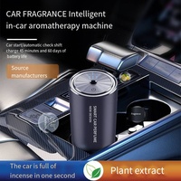 Diffuseur de parfum électronique pour voiture, écologique, moderne, en alliage liquide, avec parfum océanique, longue durée, alimenté par USB