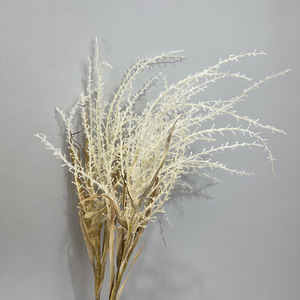 Fleur artificielle d'<span class=keywords><strong>astilbe</strong></span> floquée de 105 cm à longue tige, fausse <span class=keywords><strong>astilbe</strong></span> <span class=keywords><strong>chinensis</strong></span> pour toile de fond de mariage, vase, décoration bohème pour la maison - Product Image 1