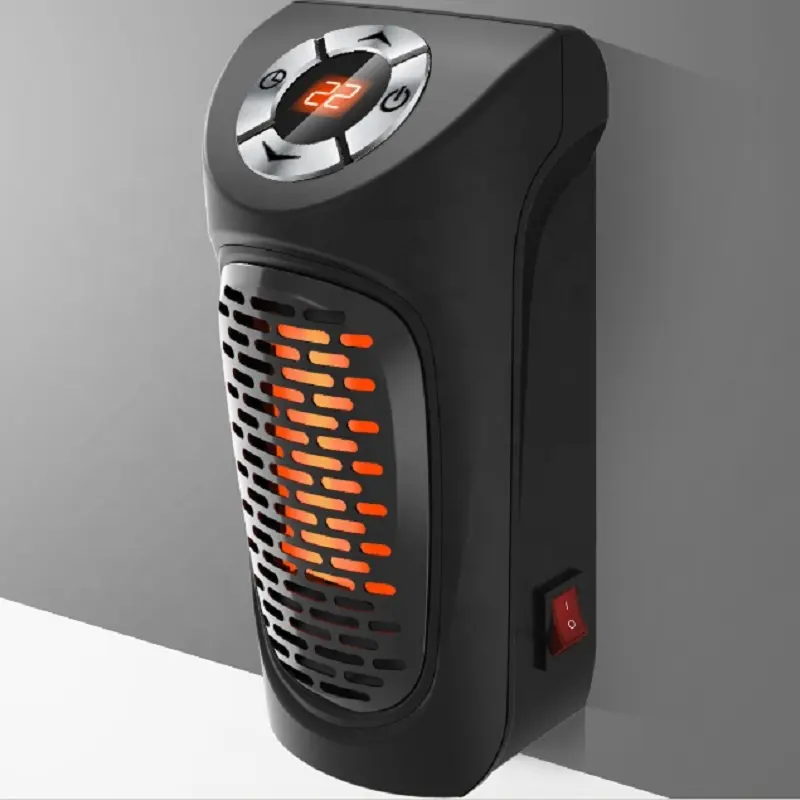 350W Digital quick warm Overheat safety shutoff Portable Plugin Electric Mini Heater for home and design patented