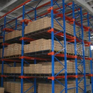 Heavy Duty Steel Warehouse Shelves 40x80 Column 0.6mm Sheet Solid Structure Freestanding Vertical For Warehouses - Product Image 1