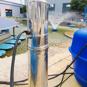Système de pompe <span class=keywords><strong>solaire</strong></span> submersible pour puits profond avec contrôleur MPPT 1100W, haute pression, nettoyage, support OEM, moteur BLDC, acier inoxydable - Product Image 6