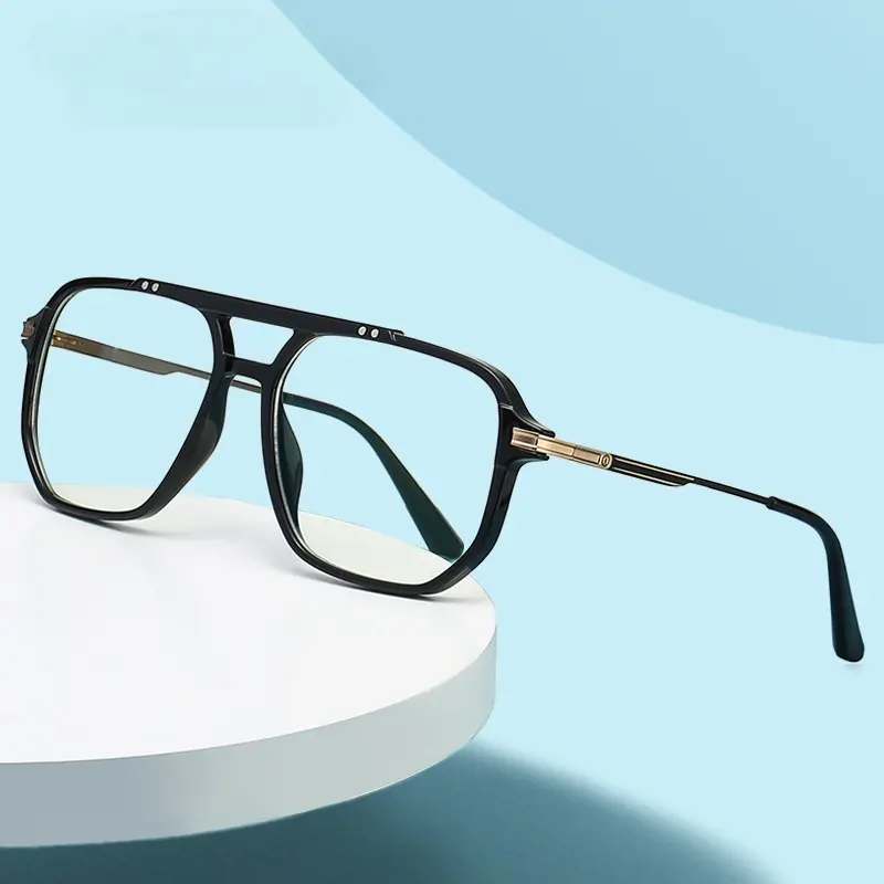 Frauen Blaulicht Block ier brille TR90 Myopia Brillen rahmen Männer Lesebrille Metall bein Verschreibung pflicht ige Computer brille Neu