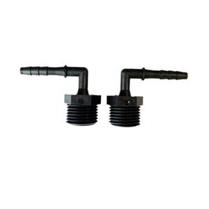 Accesorio Universal de Plástico PP de Alta Calidad con Rosca G1/2, Codo de Tres Pagodas para Conexiones de Agua, Gas y Tuberías de Goma - Product Image 5