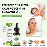 OEM/ODM 30ml Huile essentielle de bergamote naturelle pure Huile de massage aromathérapie Soins de la peau Parfums en vrac Huile essentielle de bergamote (nouvelle)