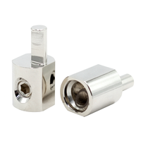 Adaptateur d'entrée audio pour voiture - Prise d'amplificateur de puissance - Bornes d'alimentation haute puissance de 1/0 AWG à 4 AWG pour amplificateur