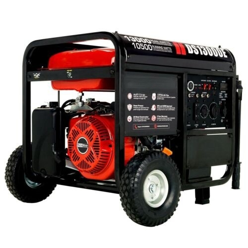 YHS-OT-004 3000 Watt Dual Fuel Propane/Gas Generator Electric Start Mini Portable Durable Power Back up Open Type Generator