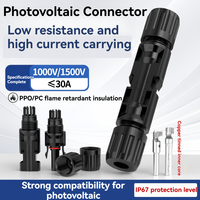 Connecteur de panneau solaire LumenAstra MC en gros 1000V pour prise PV étanche IP67 Câble DC 6mm 4mm Mâle/Femelle Cuivre 10A