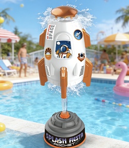 DEFA KB337309 Lanceur <span class=keywords><strong>d</strong></span>'<span class=keywords><strong>eau</strong></span> rotatif pour enfants, hauteur de vol 2-3M, jouet aquatique extérieur, fixation facile sur tuyau <span class=keywords><strong>d</strong></span>'arrosage - Product Image 5