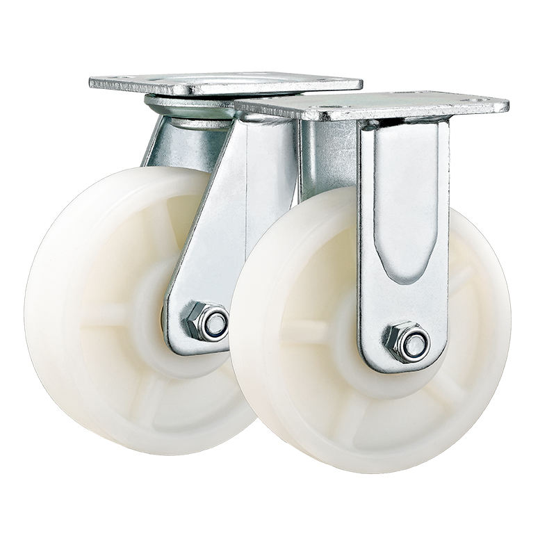 450kg Heavy Duty Caster 4 5 6 8 Inch Iron Core PU / TPR / Rubber Wheel With Brake for Factory Carts Industrial Trolley Wheels