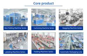 Vận chuyển bao bì gỗ tốc độ cao erector thư mục tab khóa tuck Top Box bưu phẩm Hộp quà tặng hình thành máy cho nước giải khát và thực phẩm - Product Image 3