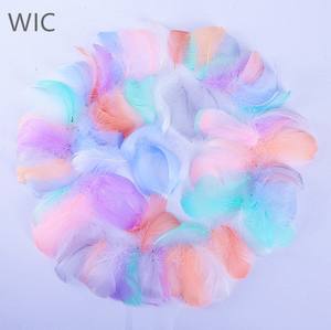 Wholesale 8-12センチメートルDyed Colorful Small Goose Fluffy <span class=keywords><strong>Feathers</strong></span>ためDIY Craft - Product Image 2