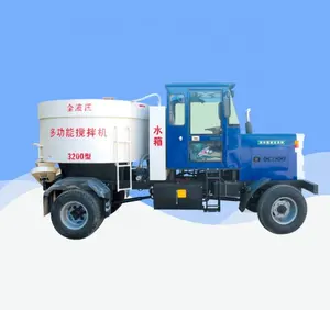 Fully Hydraulic Walking Concrete Mixer Self Loading Truck Small Self Loading Concrete Mixer Truck