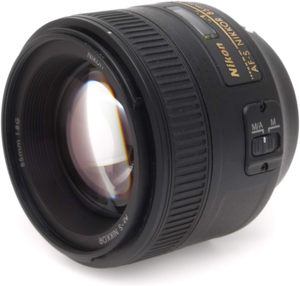 Objectif fixe AF S NIKKOR 85 mm F/1.8G avec mise au point manuelle, filetage de filtre 67 mm pour appareils photo reflex numériques (compatible plein format, non) - Product Image 4