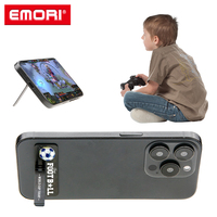 Support de téléphone portable pliable ultra-fin en métal EMORI, support de téléphone portable de bureau intérieur
