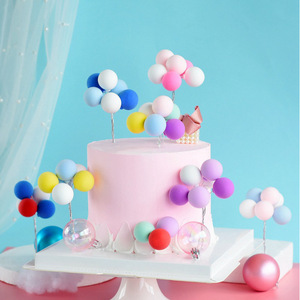 ปลั๊กตกแต่งเค้กบอลลูนหลากสีสันสำหรับงานวันเกิดเด็กและของประดับตกแต่ง - Product Image 2