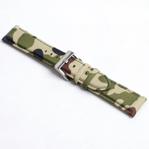 Cinturini <span class=keywords><strong>per</strong></span> Orologi in Tessuto Nautico, Cordura e Pelle, Cinturini di Lusso in Tessuto Nautico - Product Image 5