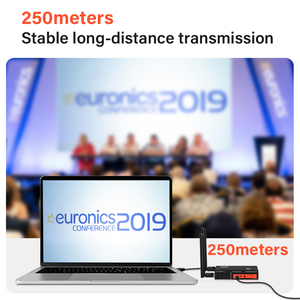 Không dây HD Video máy phát và máy thu 250 mét không dây Extender <span class=keywords><strong>Kit</strong></span> 0.06S độ trễ thông qua các bức tường một-nhiều - Product Image 4