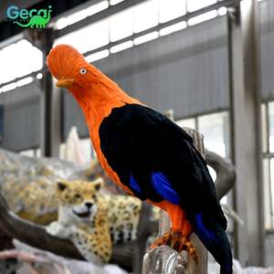 Modelo de Loro Animatrónico de Resina de Tamaño Real Gecai con Sonido Realista para Uso Comercial en Interiores - Product Image 6