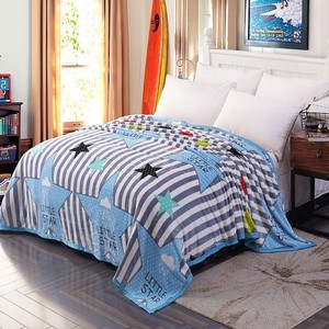 Super Soft Warm <strong>Bed</strong> <strong>Single</strong> Flannel Durable Printing <strong>Blanket</strong> - Product Image 3